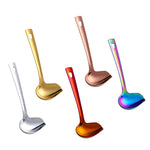 Cucchiaio per olio in acciaio inossidabile 304, cucchiaio per zuppa addensata, cucchiaio per salsa, Soup Spoon (Silver), Soup Spoon (Magic Colorful), Soup Spoon (Golden), Soup Spoon (Rose Gold), Soup Spoon (Magic Red)