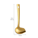 Cucchiaio per olio in acciaio inossidabile 304, cucchiaio per zuppa addensata, cucchiaio per salsa, Soup Spoon (Silver), Soup Spoon (Magic Colorful), Soup Spoon (Golden), Soup Spoon (Rose Gold), Soup Spoon (Magic Red)