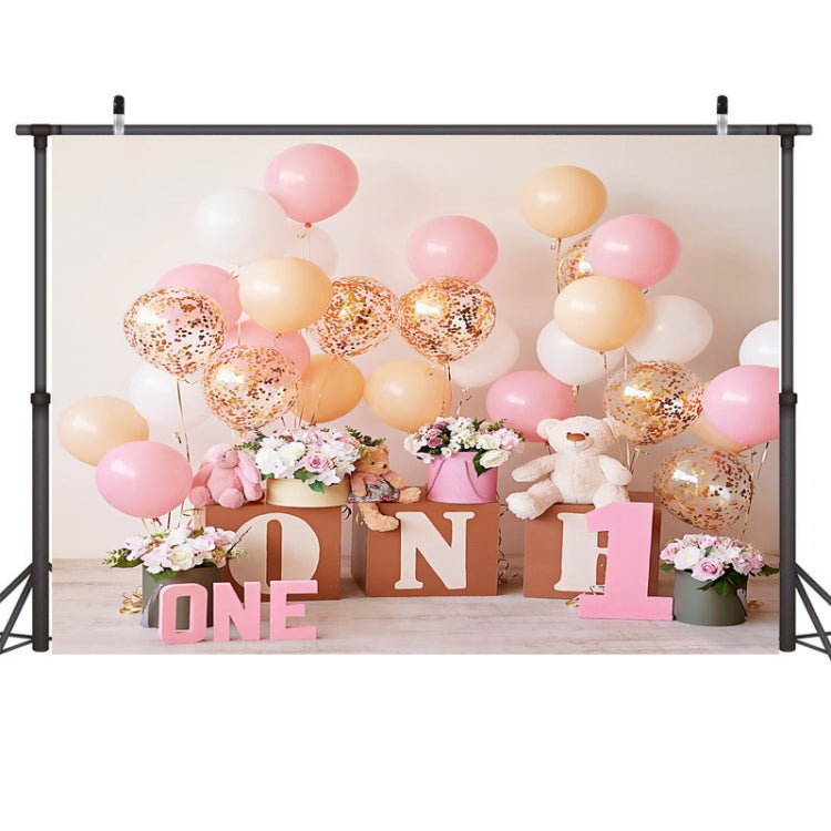 Sfondo fotografico per decorazioni per feste di compleanno in stoffa da 2,1 x 1,5 m