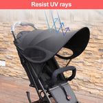 Capannone per passeggino anti-ultravioletto, parasole per passeggino, Black Waterproof, Blue No Waterproof, Purple No Waterproof, Star Empty
