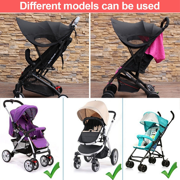Capannone per passeggino anti-ultravioletto, parasole per passeggino, Black Waterproof, Blue No Waterproof, Purple No Waterproof, Star Empty
