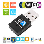 Scheda di rete wireless mini USB RTL8192EU 300Mbps
