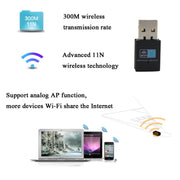 Scheda di rete wireless mini USB RTL8192EU 300Mbps