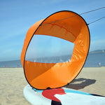 Vela per kayak da 42 pollici Vela sottovento SUP Paddle Board, Paddle Board Sail(Blue), Paddle Board Sail(Red), Paddle Board Sail(Orange), Paddle Board Sail(Green)