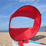 Vela per kayak da 42 pollici Vela sottovento SUP Paddle Board, Paddle Board Sail(Blue), Paddle Board Sail(Red), Paddle Board Sail(Orange), Paddle Board Sail(Green)