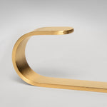 Gancio per appendere in metallo senza perforazione, in ottone color oro, 4 pezzi, specificazione:, Small, Large
