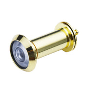 2 PCS Porta di sicurezza Cat Eye Obiettivo in vetro HD 200 gradi Grandangolo Anti-Tiny Occhio per porta dell'hotel, 16mm Black, 16mm Silver, 16mm Red Bronze, 16mm Green Bronze, 16mm Bright Gold, 26mm Silver, 26mm Gold, 26mm Red Bronze, 26mm Green Bronze
