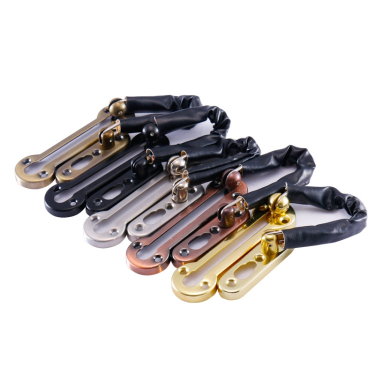 Catena antifurto addensata da 2 pezzi Bulloni per porta in acciaio inossidabile Catena per porta con fibbia per catena per porta della camera d'albergo, Large (Silver), Large (Gold), Large (Red Bronze), Large (Green Bronze), Medium (Stainless Steel Col...