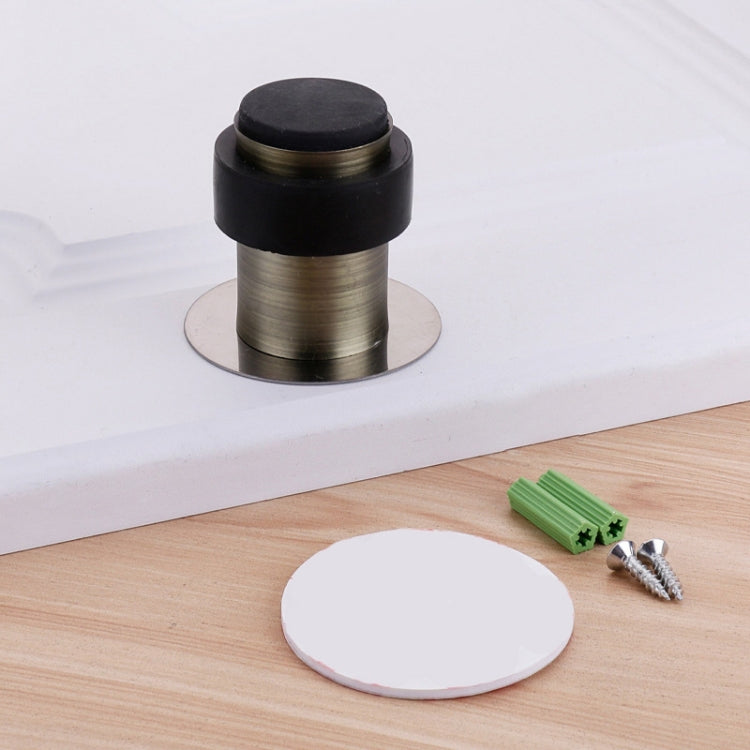 2 PCS Ingranaggio per porta anti-collisione in gomma Punzonatura per porta rotonda in acciaio inossidabile Resistente per porta cilindrica a forma di pavimento per la casa, 46mm Punch, 60mm Punch, 80mm Punch, 46mm Punch-free, 60mm Punch-free           ...