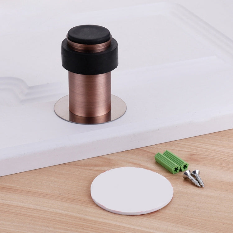 2 PCS Ingranaggio per porta anti-collisione in gomma Punzonatura per porta rotonda in acciaio inossidabile Resistente per porta cilindrica a forma di pavimento per la casa, 46mm Punch, 60mm Punch, 80mm Punch, 46mm Punch-free, 60mm Punch-free           ...