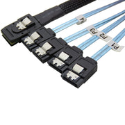 Mini SAS 36 pin SFF 8087 a 4 server SATA 7P, lunghezza cavo: 50 cm