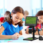 Microscopio elettronico 5 pollici 1080P HD USB con LED