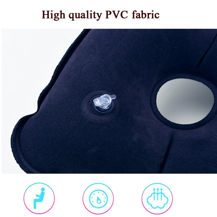 Cuscino gonfiabile antidecubito da 2 pezzi per donne incinte e anziani Cuscino sanitario, Stile:, Square Blue, Square Rose Red, Round Blue, Round Rose Red