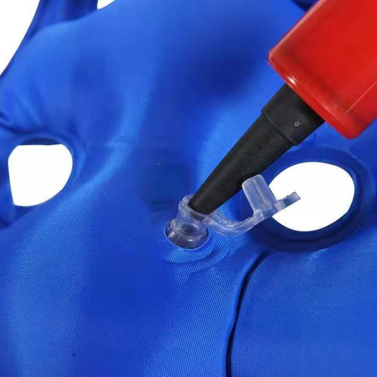 Cuscino gonfiabile antidecubito quadrato a 25 fori da 2 pezzi Cuscino gonfiabile per sedia a rotelle medica, Wheelchair Inflatable Cushion