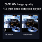Endoscopio industriale HD con schermo portatile 4,3"