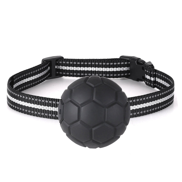 Collare per scossa elettrica antiabbaio con vibrazione sonora per cani, spina europea, EU Plug Black