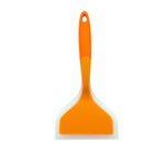 2 pezzi spatola antiaderente in silicone per bistecca a bocca larga, spatola per pizza, utensile da cucina, Green + Green, Pink + Green, Blue + Pink, Orange + Orange