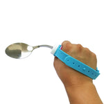 Cucchiaio self-service pieghevole anti-agitazione in acciaio inossidabile 304 per disabili e anziani, Spoon