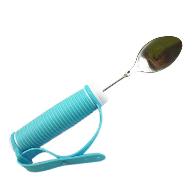 Cucchiaio self-service pieghevole anti-agitazione in acciaio inossidabile 304 per disabili e anziani, Spoon