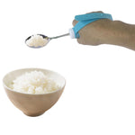 Cucchiaio self-service pieghevole anti-agitazione in acciaio inossidabile 304 per disabili e anziani, Spoon