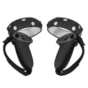 2 set GS092 Maniglia Controller Custodia protettiva in silicone Anti-caduta e anti-smarrimento Copertura all-inclusive per Oculus Quest 2, GS092 Red, GS092 Gray, GS092 Blue, GS092 Black