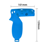 2 set GS092 Maniglia Controller Custodia protettiva in silicone Anti-caduta e anti-smarrimento Copertura all-inclusive per Oculus Quest 2, GS092 Red, GS092 Gray, GS092 Blue, GS092 Black