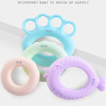 Dispositivo per l'allenamento della forza delle dita con anello di presa per bambini da 3 pezzi, 5LB (Finite Orange Pink), 15LB (Finite Light Blue), 25LB (Finite Light Purple), 35LB (Finite Light Green), 5LB (Olive Orange Pink), 15LB (Olive Light Blue)...