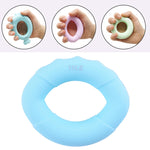 Dispositivo per l'allenamento della forza delle dita con anello di presa per bambini da 3 pezzi, 5LB (Finite Orange Pink), 15LB (Finite Light Blue), 25LB (Finite Light Purple), 35LB (Finite Light Green), 5LB (Olive Orange Pink), 15LB (Olive Light Blue)...