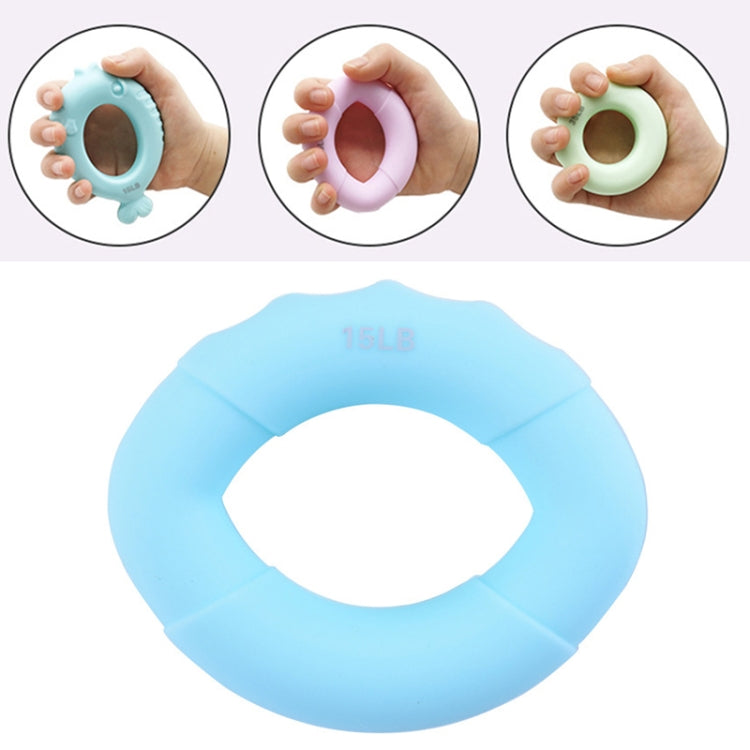Dispositivo per l'allenamento della forza delle dita con anello di presa per bambini da 3 pezzi, 5LB (Finite Orange Pink), 15LB (Finite Light Blue), 25LB (Finite Light Purple), 35LB (Finite Light Green), 5LB (Olive Orange Pink), 15LB (Olive Light Blue)...