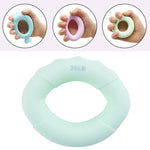 Dispositivo per l'allenamento della forza delle dita con anello di presa per bambini da 3 pezzi, 5LB (Finite Orange Pink), 15LB (Finite Light Blue), 25LB (Finite Light Purple), 35LB (Finite Light Green), 5LB (Olive Orange Pink), 15LB (Olive Light Blue)...