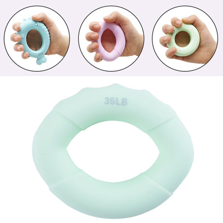 Dispositivo per l'allenamento della forza delle dita con anello di presa per bambini da 3 pezzi, 5LB (Finite Orange Pink), 15LB (Finite Light Blue), 25LB (Finite Light Purple), 35LB (Finite Light Green), 5LB (Olive Orange Pink), 15LB (Olive Light Blue)...
