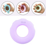 Dispositivo per l'allenamento della forza delle dita con anello di presa per bambini da 3 pezzi, 5LB (Finite Orange Pink), 15LB (Finite Light Blue), 25LB (Finite Light Purple), 35LB (Finite Light Green), 5LB (Olive Orange Pink), 15LB (Olive Light Blue)...