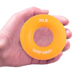 Anello per presa per esercizi con dita in silicone da 2 pezzi, 20LB (Dot Green), 40LB (Dot Blue), 60LB(Dot Orange), 80LB(Dot Purple), 100LB (Dot Gray), 30LB (General Yellow), 40LB (General Rose Red), Universal point of 50LB blue, 60LB (General Green)  ...
