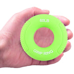 Anello per presa per esercizi con dita in silicone da 2 pezzi, 20LB (Dot Green), 40LB (Dot Blue), 60LB(Dot Orange), 80LB(Dot Purple), 100LB (Dot Gray), 30LB (General Yellow), 40LB (General Rose Red), Universal point of 50LB blue, 60LB (General Green)  ...