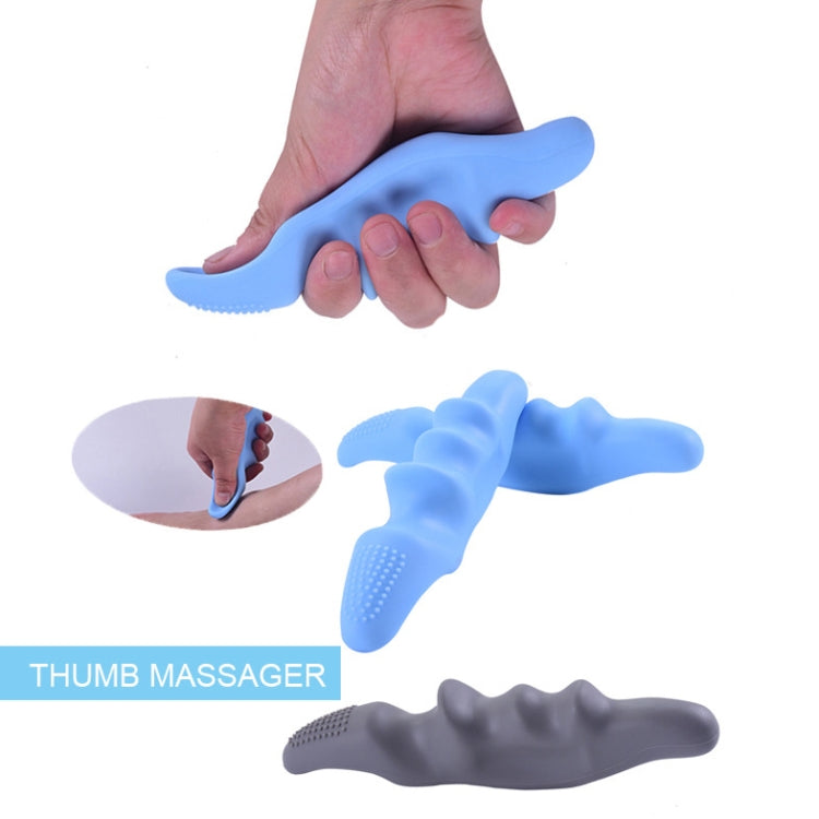 Dispositivo per la fascia di massaggio per il rilassamento muscolare del massaggiatore per il pollice in silicone, Thumb Pink, Thumb Blue, Thumb Gray, Thumb Green, Resin Pink, Resin Jade, Quadratic Pink, Quadratic Blue, Quadratic Gray, Quadratic Orange
