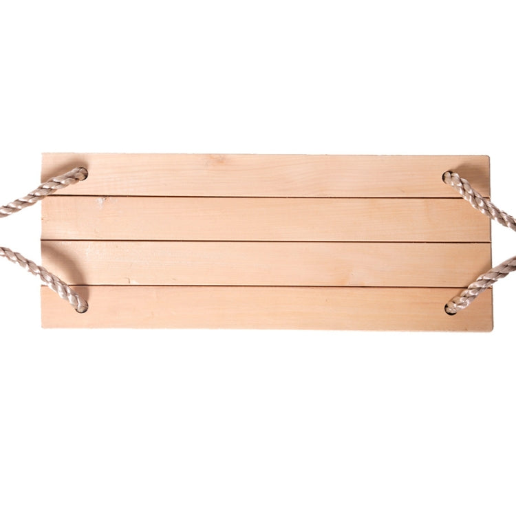 Altalena in legno per interni ed esterni per bambini adulti Altalena a quattro assi, consegna a colori casuali (rosso), Wooden
