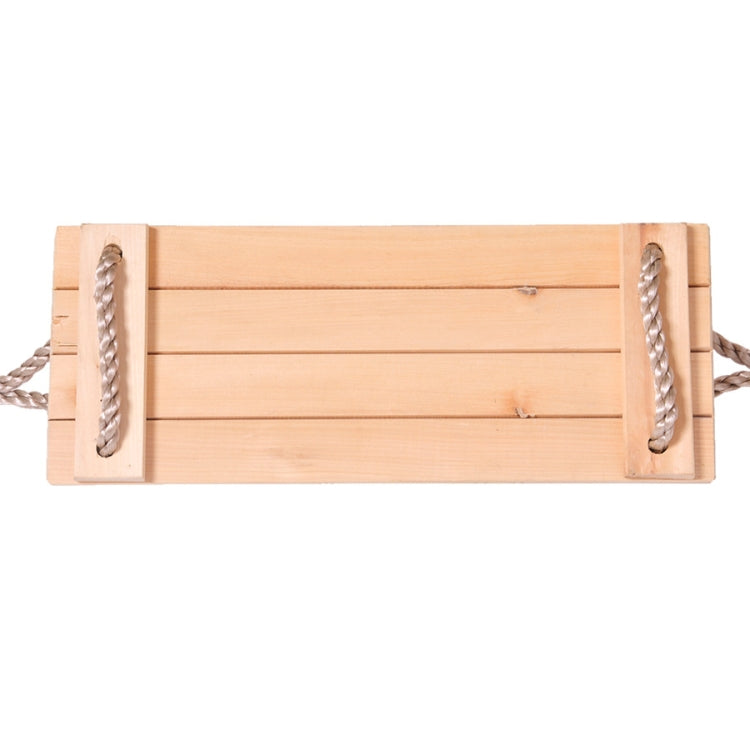 Altalena in legno per interni ed esterni per bambini adulti Altalena a quattro assi, consegna a colori casuali (rosso), Wooden