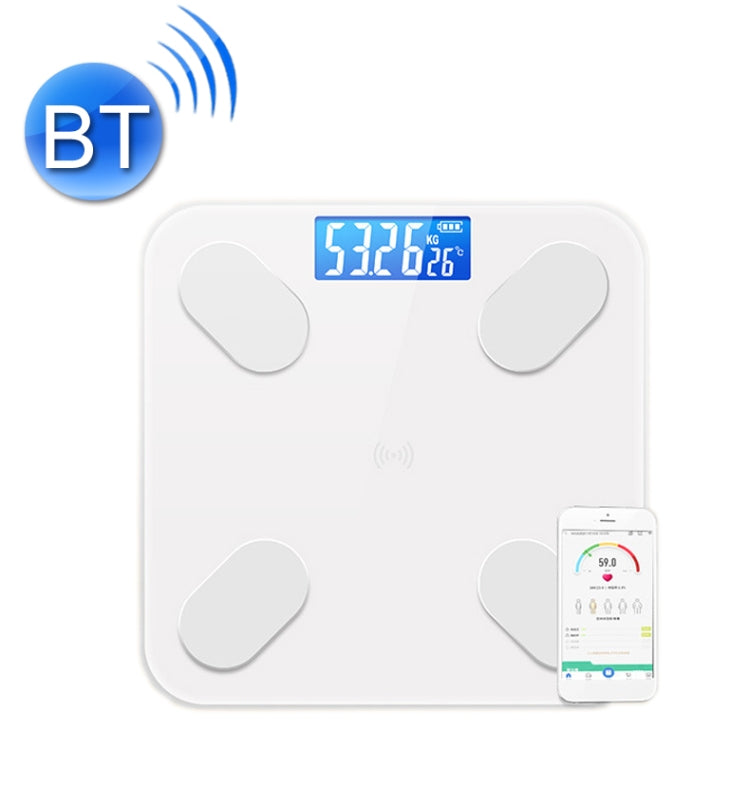 Bilancia intelligente Bluetooth per la misurazione del grasso corporeo domestico, bilancia per la salute, Battery Model, Charge Model