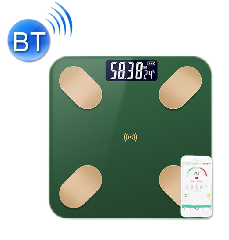 Bilancia intelligente Bluetooth per la misurazione del grasso corporeo domestico, bilancia per la salute, Battery Model, Charge Model