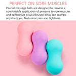 Palla per fascia, rilassamento muscolare, palla per yoga, massaggio alla schiena, palla in silicone, Flat Pink Ball, Flat Blue Ball, Flat Orange Ball, Flat Matcha Green Ball, Flat Pink Peanut Ball, Flat Blue Peanut Ball, Flat Orange Peanut Ball        ...