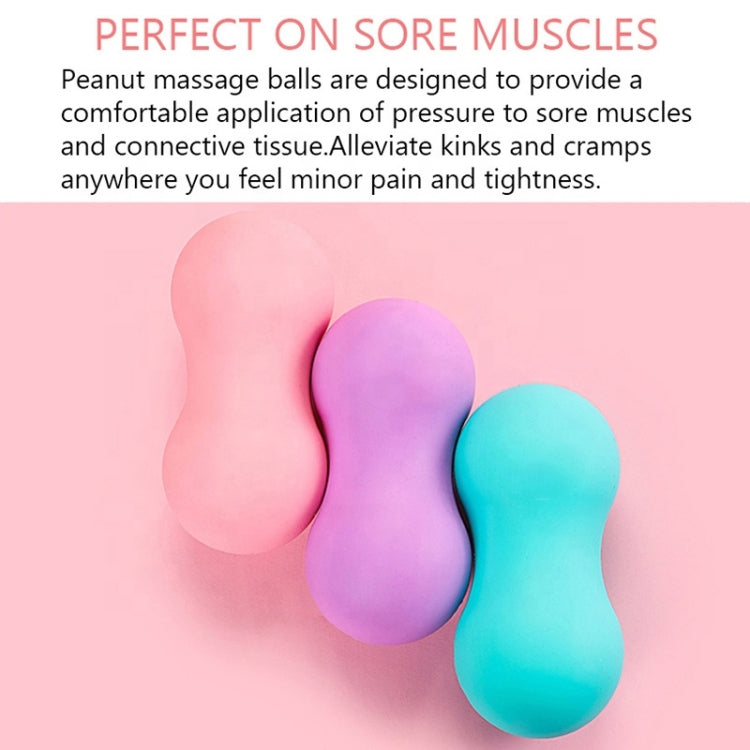 Palla per fascia, rilassamento muscolare, palla per yoga, massaggio alla schiena, palla in silicone, Flat Pink Ball, Flat Blue Ball, Flat Orange Ball, Flat Matcha Green Ball, Flat Pink Peanut Ball, Flat Blue Peanut Ball, Flat Orange Peanut Ball        ...