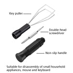 2 PCS Capper Wire Metal Universal Shift Key Cap Varie tastiere per copritasti in metallo, 2pcs