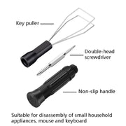 2 PCS Capper Wire Metal Universal Shift Key Cap Varie tastiere per copritasti in metallo, 2pcs