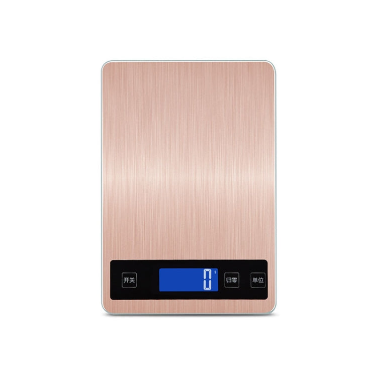 A10-1 Bilancia da cucina USB portatile Bilancia da banco per alimenti domestici, tè quasi grammo, 5kg / 1g(White), 10kg / 1g(White), 15kg / 1g(White), 5kg / 1g(Rose Gold), 10kg / 1g(Rose Gold), 15kg / 1g(Rose Gold)