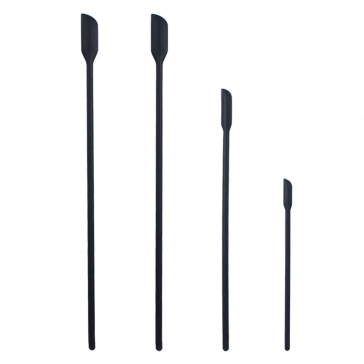 2 set 4 in 1 raschietto mini-punta in silicone per allungamento di raschietti per bottiglie cosmetiche, set di spatole per marmellata, 4 in 1 Red, 4 in 1 Black, 4 in 1 Colorful, 4 in 1 Purple, 4 in 1 Green