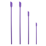 2 set 4 in 1 raschietto mini-punta in silicone per allungamento di raschietti per bottiglie cosmetiche, set di spatole per marmellata, 4 in 1 Red, 4 in 1 Black, 4 in 1 Colorful, 4 in 1 Purple, 4 in 1 Green