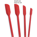 2 set 4 in 1 raschietto mini-punta in silicone per allungamento di raschietti per bottiglie cosmetiche, set di spatole per marmellata, 4 in 1 Red, 4 in 1 Black, 4 in 1 Colorful, 4 in 1 Purple, 4 in 1 Green