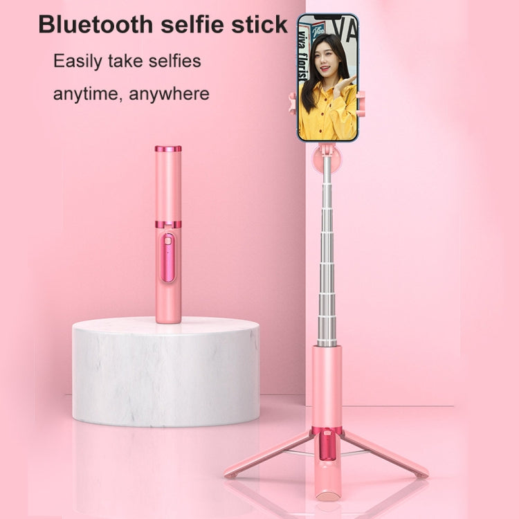 Selfie Stick Bluetooth con Treppiede e Luce di Riempimento