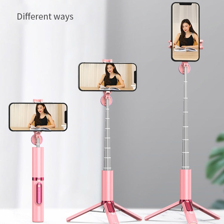 Selfie Stick Bluetooth con Treppiede e Luce di Riempimento
