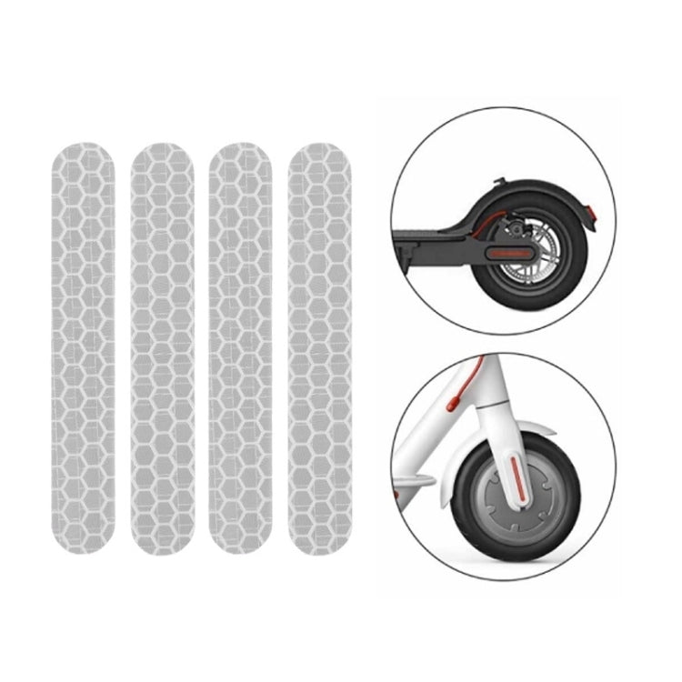 5 pezzi di adesivi per scooter Cursore riflettente Adesivo riflettente per parafango per scooter, For Xiaomi Mijia M365 / M365 Pro (White), For Xiaomi Mijia M365 / M365 Pro (Yellow), For Xiaomi Mijia M365 / M365 Pro (Blue), For Ninebot Max G30 (White) ...